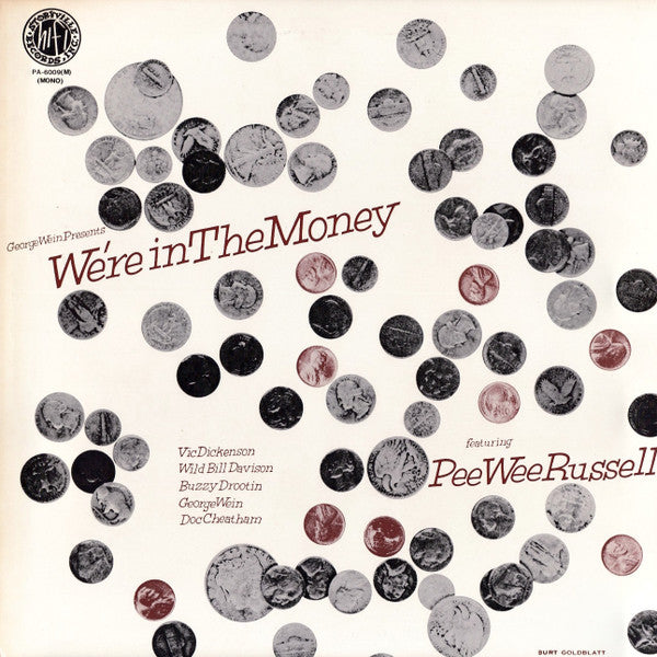Pee Wee Russell - We're In The Money (Vinyl, LP, Album, Reissue, Mono) Very Good Plus (VG+) / Good Plus (G+)