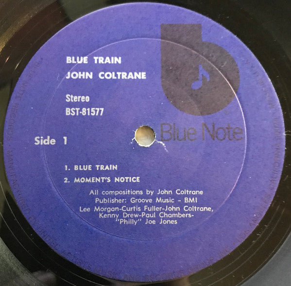 John Coltrane - Blue Train (Vinyl, LP, Album, Reissue, Stereo) Very Good (VG) / Good Plus (G+)