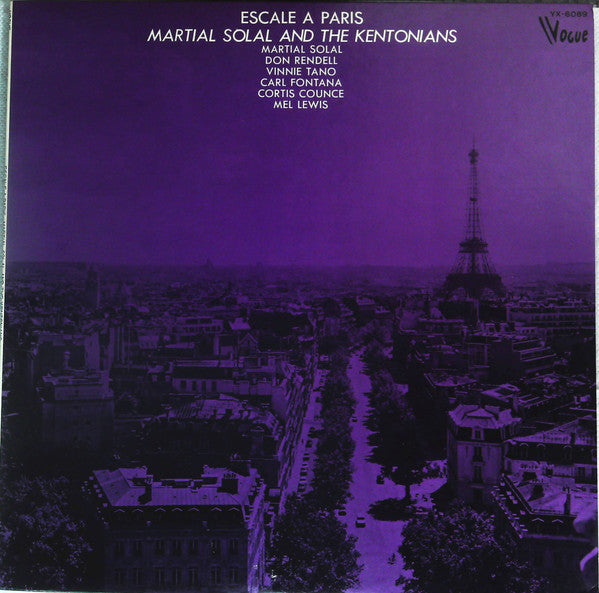 Martial Solal - Escale Á Paris (Vinyl, LP, Reissue, Mono)