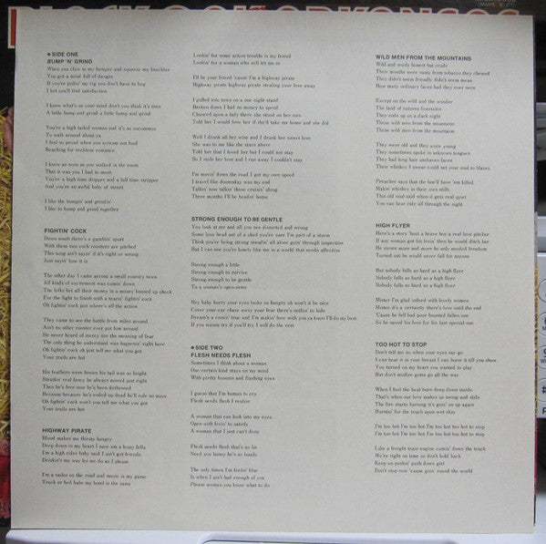 Black Oak Arkansas - X Rated (Vinyl, LP, Promo, Stereo) Very Good Plus (VG+) / Very Good Plus (VG+)