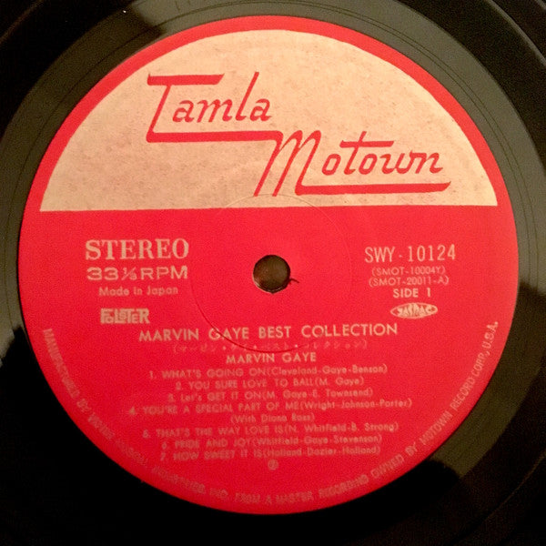 Marvin Gaye - Best Collection (Vinyl, LP, Compilation, Stereo)