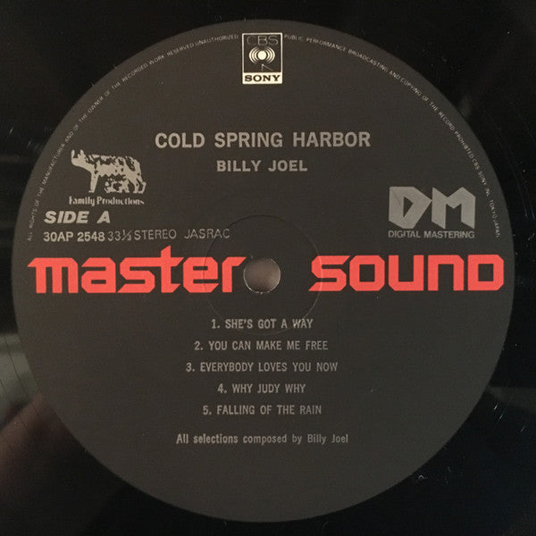Billy Joel - Cold Spring Harbor (Vinyl, LP, Album, Reissue, Remaste...