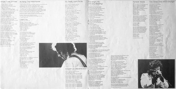 Bob Dylan - Bob Dylan At Budokan (2xVinyl, LP, Album, Stereo) Very Good Plus (VG+) / Very Good (VG)