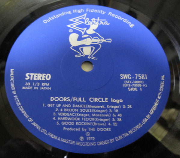 The Doors - Full Circle (Vinyl, LP, Album) Very Good Plus (VG+) / Very Good (VG)