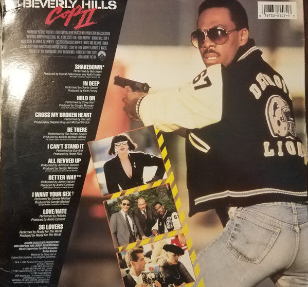 Various - Beverly Hills Cop II (The Motion Picture Soundtrack Album) (Vinyl, LP, Album) Very Good (VG) / Good Plus (G+)
