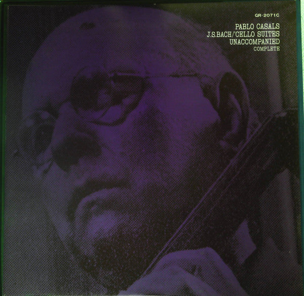 Johann Sebastian Bach - Cello Suites Unaccompanied Complete (3xBox Set, Vinyl, LP, Album, Mono) Very Good Plus (VG+) / Very Good (VG)