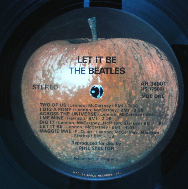 The Beatles - Let It Be (Vinyl, LP, Album, Stereo)