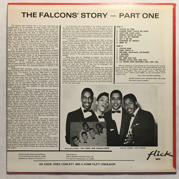 The Falcons - You're So Fine: The Falcons' Story - Part One (Vinyl, LP, Compilation) Very Good (VG) / Very Good (VG)