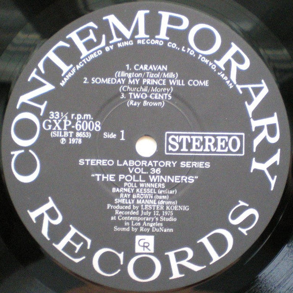 The Poll Winners - Stereo Laboratory Vol. 36 (Vinyl, LP, Album, Reissue) Very Good Plus (VG+) / Very Good Plus (VG+)