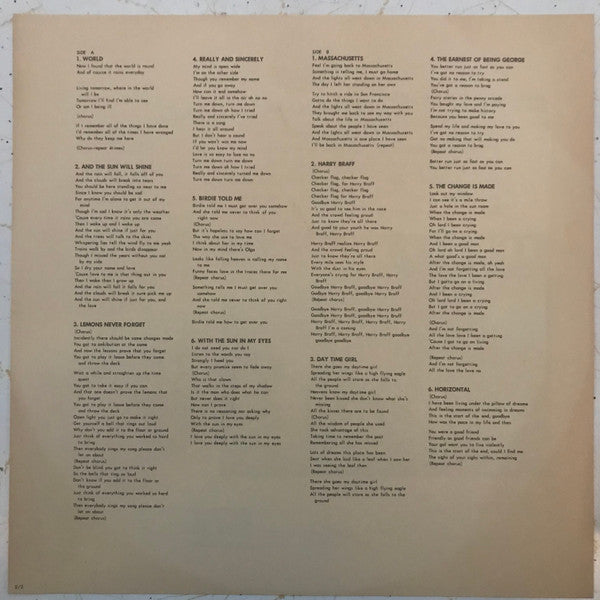Bee Gees - Horizontal (Vinyl, LP, Album, Reissue, Stereo) Very Good Plus (VG+) / Very Good Plus (VG+)