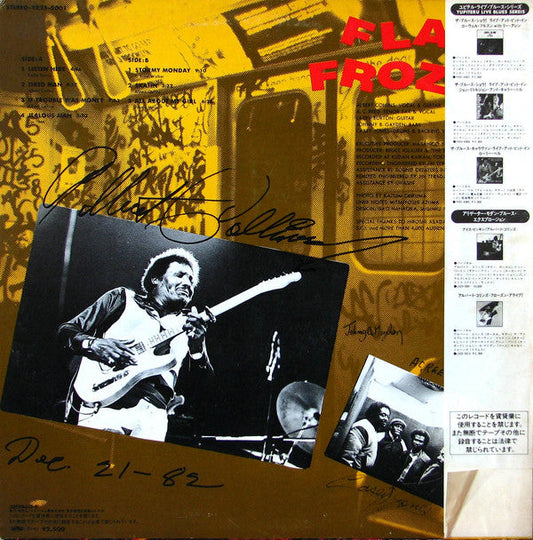 Albert Collins And The Icebreakers - Flash Frozen The Blues Show! Albert Collins Live (Vinyl, LP, Album) Very Good Plus (VG+) / Very Good Plus (VG+)