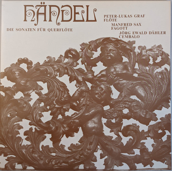 Georg Friedrich Händel - Die Sonaten Für Querflöte I • Die Sonaten Für Querflöte II (2xVinyl, LP, Album, Compilation) Very Good Plus (VG+) / Very Good (VG)