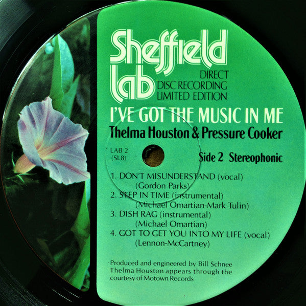 Thelma Houston - I've Got The Music In Me (Vinyl, LP, Album, Limited Edition) Very Good Plus (VG+) / Very Good (VG)
