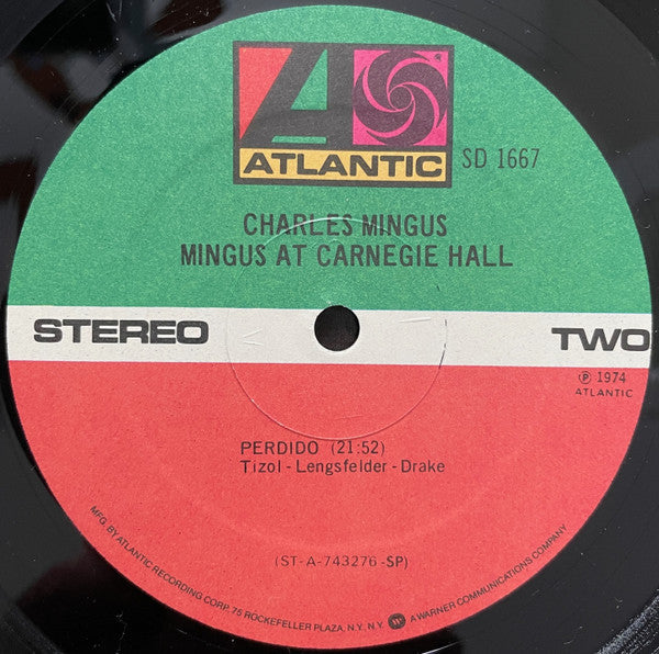 Charles Mingus - Mingus At Carnegie Hall (Vinyl, LP, Album, Repress) Very Good (VG) / Very Good (VG)