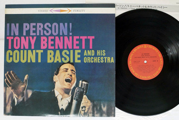 Tony Bennett - In Person! (Vinyl, LP, Album, Reissue, Stereo)