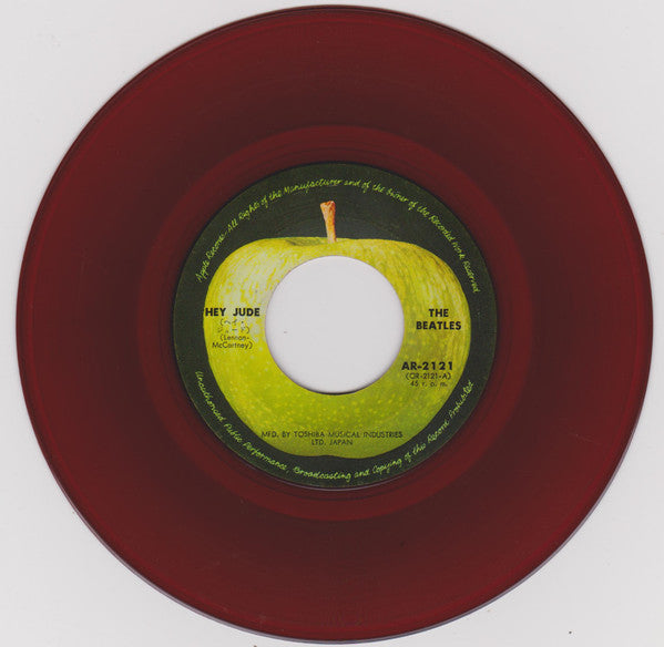 The Beatles - Hey Jude / Revolution (Vinyl, 7", 45 RPM, Reissue, Mono) Very Good (VG) / Very Good (VG)