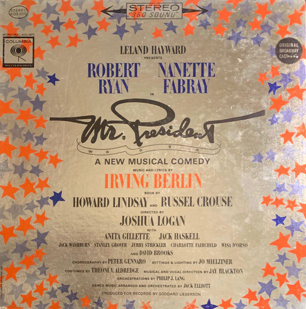 Various - Mr. President - Original Broadway Cast (Vinyl, LP, Album, Stereo) Very Good Plus (VG+) / Very Good Plus (VG+)