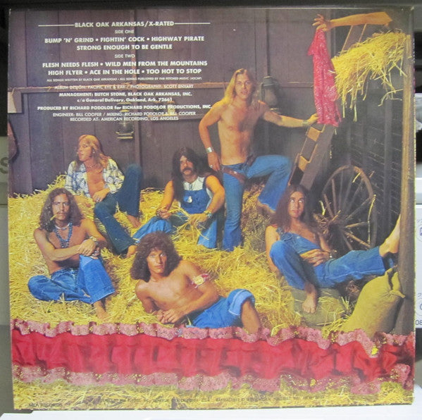 Black Oak Arkansas - X Rated (Vinyl, LP, Promo, Stereo) Very Good Plus (VG+) / Very Good Plus (VG+)
