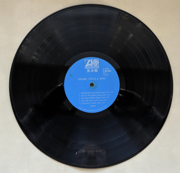 Crosby, Stills & Nash - Crosby, Stills & Nash (Vinyl, LP, Album, Promo, Reissue) Very Good (VG) / Very Good Plus (VG+)