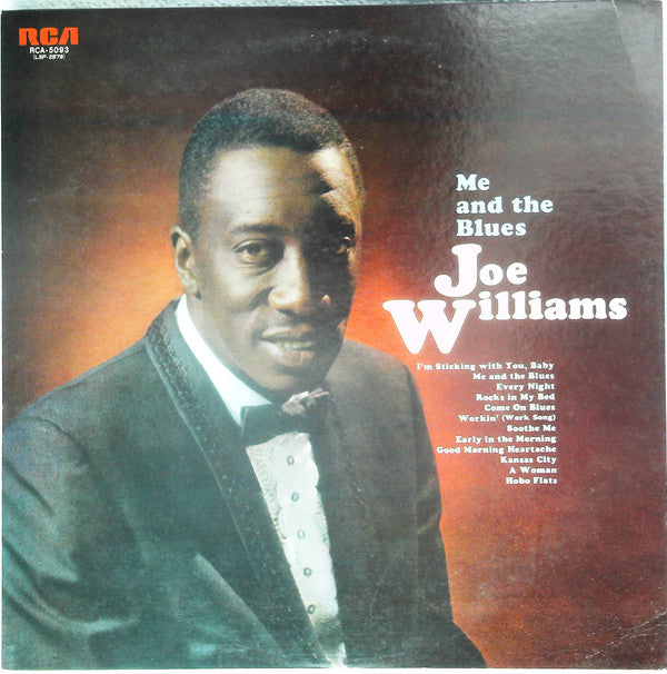 Joe Williams - Me And The Blues (Vinyl, LP, Promo, Stereo) Very Good Plus (VG+) / Very Good Plus (VG+)