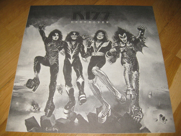 Kiss - Destroyer (Vinyl, LP, Album, Promo) Very Good Plus (VG+) / Very Good (VG)