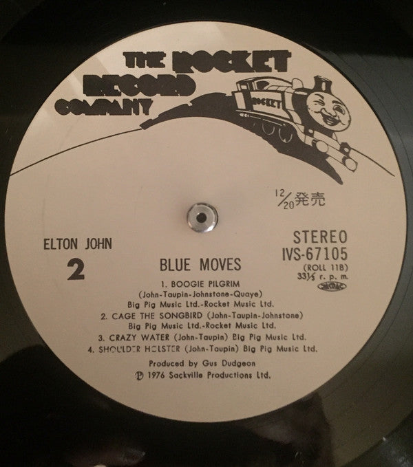 Elton John - Blue Moves (2xVinyl, LP, Album, Promo) Very Good Plus (VG+) / Very Good Plus (VG+)