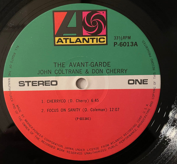 John Coltrane - The Avant-Garde (Vinyl, LP, Album, Reissue, Stereo) Very Good Plus (VG+) / Very Good (VG)