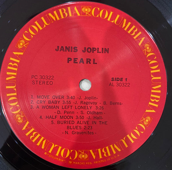 Janis Joplin - Pearl (Vinyl, LP, Album, Reissue) Good Plus (G+) / Good (G)