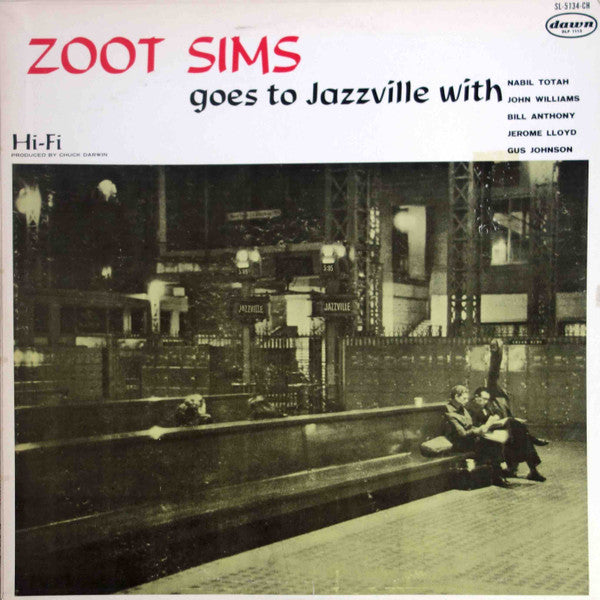 Zoot Sims - Zoot Sims Goes To Jazzville (Vinyl, LP, Mono) Very Good Plus (VG+) / Very Good Plus (VG+)