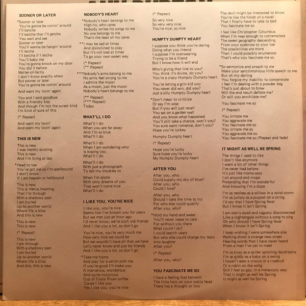 Ann Burton - It Might As Well Be Love (Vinyl, LP, Album, Stereo) Very Good (VG) / Good Plus (G+)