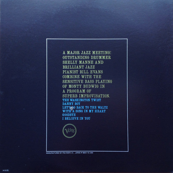 Bill Evans - Empathy = Empathy (Vinyl, LP, Album, Reissue, Stereo) Very Good Plus (VG+) / Very Good Plus (VG+)