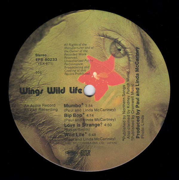 Wings (2) - Wild Life (Vinyl, LP, Album, Reissue) Near Mint (NM or M-) / Good Plus (G+)