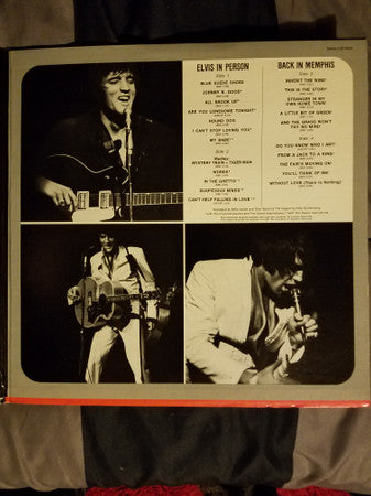 Elvis Presley - From Memphis To Vegas / From Vegas To Memphis (2xVinyl, LP, Album, Reissue, Stereo) Very Good (VG) / Good Plus (G+)