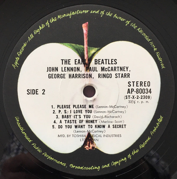 The Beatles - The Early Beatles (Vinyl, LP, Compilation, Stereo)