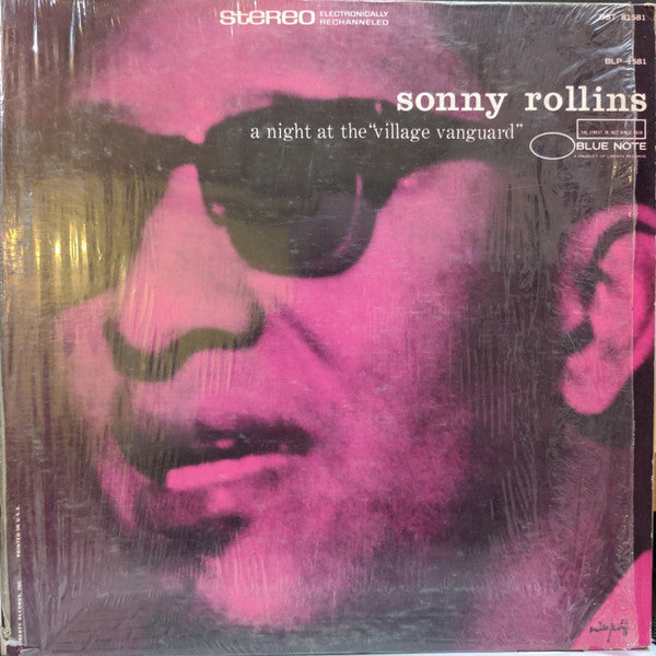 Sonny Rollins - A Night At The "Village Vanguard" (Vinyl, LP, Album, Reissue, Stereo) Very Good Plus (VG+) / Good Plus (G+)