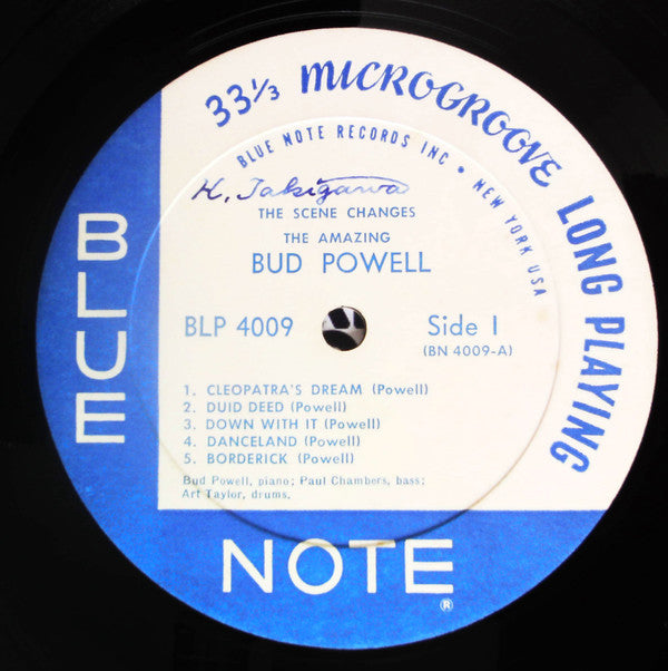 Bud Powell - The Scene Changes, Vol. 5 (Vinyl, LP, Album, Mono) Very Good (VG) / Very Good Plus (VG+)