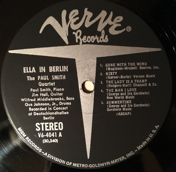 Ella Fitzgerald - Mack The Knife - Ella In Berlin (Vinyl, LP, Album, Repress, Stereo) Very Good (VG) / Very Good (VG)