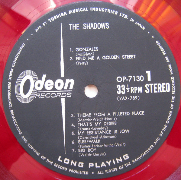 The Shadows - The Shadows (Vinyl, LP, Album, Stereo) Good Plus (G+) / Good Plus (G+)
