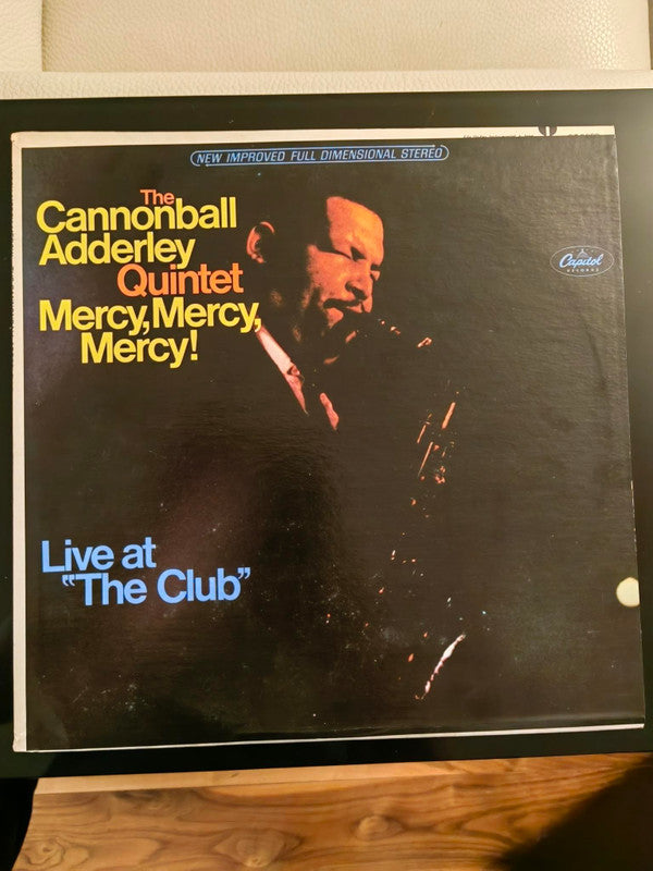 The Cannonball Adderley Quintet - Mercy, Mercy, Mercy! Live At "The Club" (Vinyl, LP, Reissue, Stereo) Very Good (VG) / Very Good (VG)