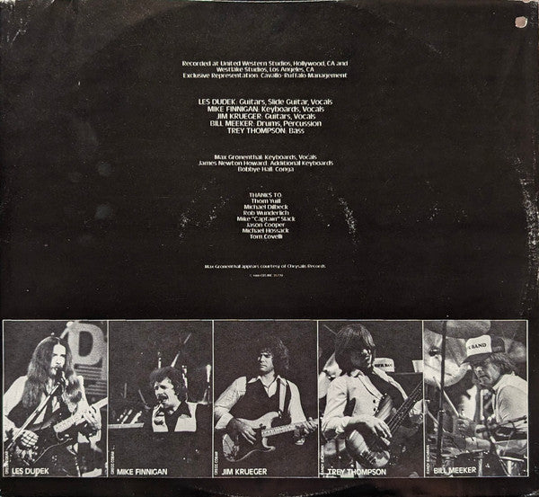 The Dudek Finnigan Krueger Band - DFK (Vinyl, LP, Album, Stereo) Very Good Plus (VG+) / Very Good Plus (VG+)