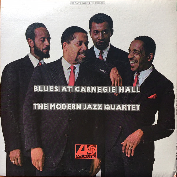 The Modern Jazz Quartet - Blues At Carnegie Hall (Vinyl, LP, Album, Reissue, Stereo) Near Mint (NM or M-) / Very Good Plus (VG+)