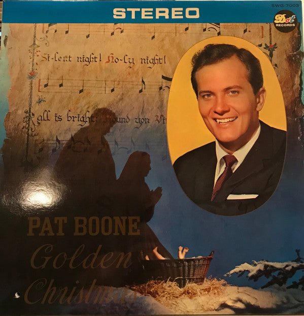 Pat Boone - Golden Christmas (Vinyl, LP, Album, Stereo) Very Good (VG) / Good Plus (G+)