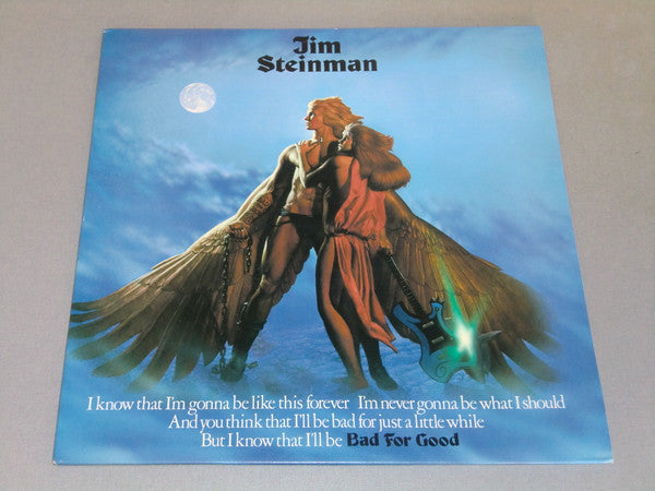 Jim Steinman - Bad For Good (Vinyl, Vinyl, LP, Album, Promo, Stereo, 7", Promo, Stereo) Near Mint (NM or M-) / Very Good (VG)