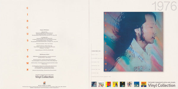 Tatsuro Yamashita - Circus Town (Vinyl, LP, Album, Limited Edition, Reissue, Remastered, Stereo) Near Mint (NM or M-) / Near Mint (NM or M-)