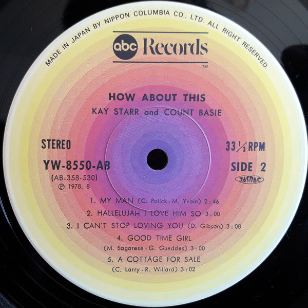 Kay Starr - How About This (Vinyl, LP, Album) Very Good Plus (VG+) / Very Good Plus (VG+)