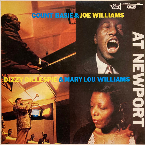 Count Basie - At Newport (Vinyl, LP, Reissue, Mono) Very Good Plus (VG+) / Very Good Plus (VG+)