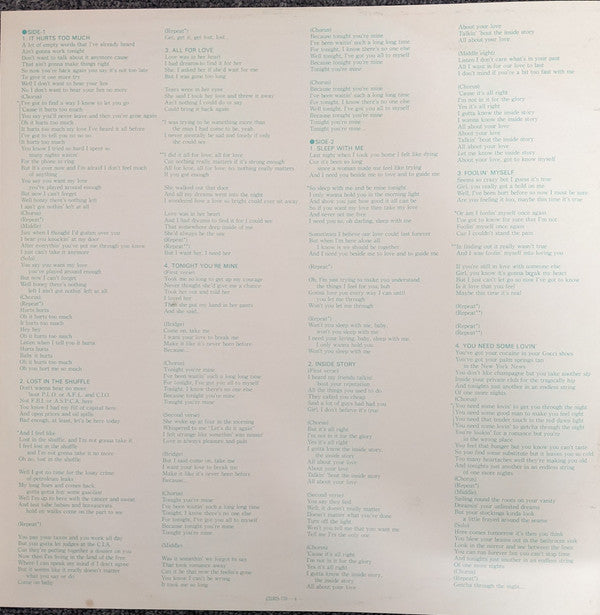 Eric Carmen - Tonight You're Mine (Vinyl, LP, Album, Promo) Very Good Plus (VG+) / Very Good Plus (VG+)