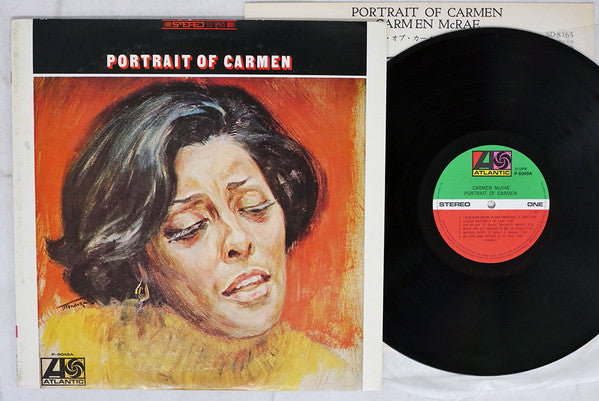 Carmen McRae - Portrait Of Carmen (Vinyl, LP, Album, Reissue, Stereo) Very Good Plus (VG+) / Very Good (VG)