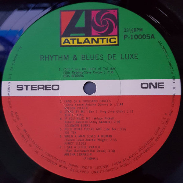 Various - Rhythm & Blues De Luxe (Vinyl, LP, Compilation, Reissue, Stereo) Very Good (VG) / Very Good (VG)