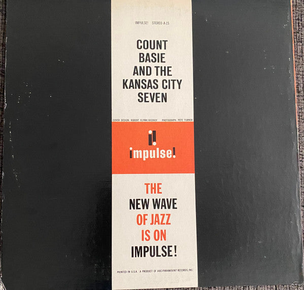 Count Basie And The Kansas City Seven - Count Basie And The Kansas City 7 (Vinyl, LP, Album, Stereo) Very Good (VG) / Very Good Plus (VG+)
